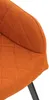 Lot de 2 chaises de salle à manger CLP Shila orange - Voir les images du produit 7
