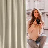 Samtvorhang ROSA beige 135x300 cm Kräuselband Produktbild-Vorschau 14