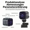 Mini WLAN Überwachungskamera 1080P Full Produktbild-Vorschau 3