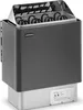 Elektrischer Saunaofen 5-9 m3 bis 110 °C 400 V 6 kW Schwarz Produktbild-Vorschau 2