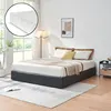 Lit rembourré 'Nola' avec matelas et coffre de lit 160 x Voir les images du produit 1