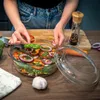 KADAX Naczynie Żaroodporne 2,2L z Pokrywką małe Do Podgląd zdjęcia produktu 10