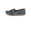 Gemini Damen Slipper Leder Mokassin floral Blumen Cutouts Produktbild-Vorschau 25