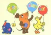 Postkarte "Sendung mit der Maus: Happy Birthday (Sendung Produktbild-Vorschau 1