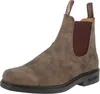 A single brown leather boot is shown against a white background. Náhľad obrázku produktu