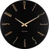 Karlsson - Wanduhr Esmerado - Schwarz - 40x40x40cm Produktbild-Vorschau 3