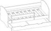 Letto per bambini BDW con materasso e rete, 160x80 Anteprima dell’immagine prodotto 6