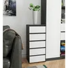 Commode CL5 40 cm Gris Graphite Blanc Voir les images du produit 5