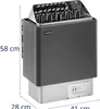 Pec do sauny - elektrická - 9 kW | UNI_SAUNA_G9.0KW Náhled obrázku produktu 9