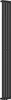 Radiateur tubulaire 'Nore' noir 180x24cm monocouche 484W Voir les images du produit 2