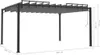 vidaXL Pergola avec toit à lamelles 3x4 m Anthracite Tissu Voir les images du produit 7