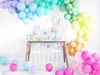 Ballons - Fort - Rose pâle pastel - 12 cm (100 pcs.) Voir les images du produit 11