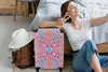 MuchoWow® Koffer Handgepäck Trolley Rollkoffer Kleine Produktbild-Vorschau 2