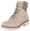 Jane Klain Damen Schnürboots Braun Textil & Synthetik Produktbild-Vorschau 2