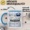 Polizist Tasse Geschenk Polizei Sei Lieber Nett Zu Mir Ich Produktbild-Vorschau 3