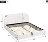 okwish Polsterbett 180x200cm Doppelbett mit Bettkasten und Produktbild-Vorschau 6