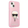 Karl Lagerfeld Karl's Head Glitter - iPhone 13 Mini Hülle Produktbild-Vorschau 4