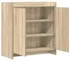 vidaXL Sideboard Sonoma-Eiche 72 x 36 x 80 cm Holzwerkstoff Produktbild-Vorschau 4