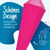 itenga Bastelschultüte mit Verschluss PINK 6eckig 85cm Produktbild-Vorschau 4