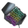 HXSJ J50 Einhand-Gaming-Tastatur mit 35 Tasten, Produktbild-Vorschau 2