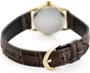 A close-up view of a watch strap and buckle. Produktbild-Vorschau