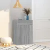 vidaXL Botník Grey Sonoma 60x35x84 cm Dřevěný materiál Náhled obrázku produktu 2