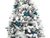 Geschmückter künstlicher weihnachtsbaum mit 215 Stk Kugeln Produktbild-Vorschau 3