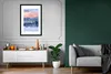 MuchoWow® Gerahmtes Poster Schnee - Himmel - Wald - Winter Produktbild-Vorschau 8
