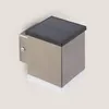 LED-Wandleuchte Aussen Solar aus Aluminium Jafaro 3000K Produktbild-Vorschau 5