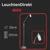 Stehleuchte LeuchtenDirekt Max LED Leseleuchte Stahl / Glas Produktbild-Vorschau 11