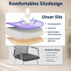Bürostuhl Schreibtischstuhl mit klappbaren Armlehnen & Produktbild-Vorschau 8