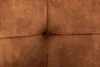 A close-up view of a brown fabric surface with visible stitching creating a grid pattern. Produktbild-Vorschau