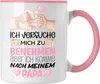 Trendation - Ich Versuche Mich Zu Benehmen Papa Tasse Produktbild-Vorschau 1