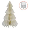 Albero di Natale di carta con illuminazione LED bianco Anteprima dell’immagine prodotto 5