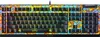 A top-down view of a gaming keyboard with a colorful Pokemon-themed design. Produktbild-Vorschau