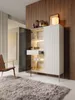 Armoire vitrine 104 cm Haller - Vitrine avec porte vitrée & Voir les images du produit 5