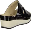 Damen Pantolette Vital Lara 1603-2399, Schwarz, Leder, NEU Produktbild-Vorschau 3