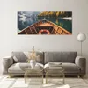 Bilder auf glas - Einteilig - £ódŸ Berge Kajak - 120x50cm - Produktbild-Vorschau 7