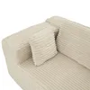 Ecksofa mit breiter Liegefläche, Kompressionsschaum-Sofa Produktbild-Vorschau 9