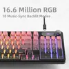95% Gaming Tastatur RGB kabelgebunden, 98 Tasten Membran Produktbild-Vorschau 7