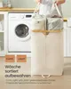 Wäschekorb 2 Fächer, Wäschesammler 150 Liter, Produktbild-Vorschau 2