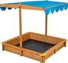 Sandkasten Emilia 120 x 120 x 120 cm Produktbild-Vorschau 3