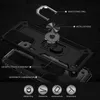 An exploded view of a phone case with labels indicating its features. Produktbild-Vorschau