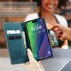 A person is using a phone case with card slots to make a payment. Produktbild-Vorschau