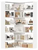 Libreria angolare - a forma di L - altezza 185 cm - 80x84 Anteprima dell’immagine prodotto 1