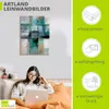 ARTland Leinwandbild Inselfarben I Größe: 90x120 cm Produktbild-Vorschau 3