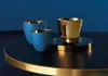 ASA Selection windlicht, blauw, met glanzend gouden Productafbeelding-voorbeeld 3