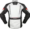 Modeka Striker II Motorrad Textiljacke, hellgrau/schwarz, M Produktbild-Vorschau 2