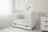 Babybett und Kinderbett 3in1 mit Matratze, Schublade, Produktbild-Vorschau 2