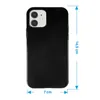 PhoneNatic Case kompatibel mit Apple iPhone 12 - schwarz Produktbild-Vorschau 2